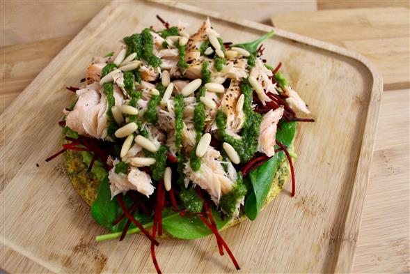 BOWL MED VARMRØGET LAKS